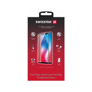 Ochranné temperované sklo Swissten, pro Apple iPhone 12 PRO MAX, čierna, case friendly and color frame