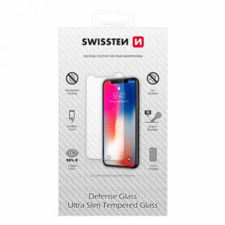 Ochranné temperované sklo Swissten, pro Apple iPhone 12 PRO MAX, čierna, Defense glass