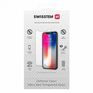 Ochranné temperované sklo Swissten, pro Apple iPhone 13 MINI, čierna, Defense glass