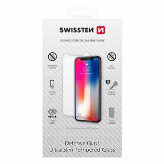 Ochranné temperované sklo Swissten, pro Apple iPhone 6/6S, čierna, Defense glass, predná + zadná