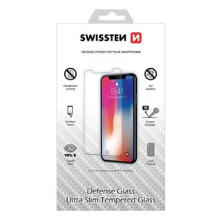 Ochranné temperované sklo Swissten, pro Apple iPhone 6 Plus/6S Plus, čierna, Defense glass