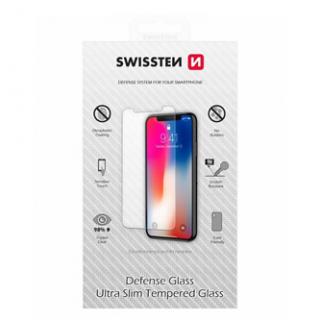 Ochranné temperované sklo Swissten, pro Apple iPhone SE 2020, čierna, case friendly and color frame