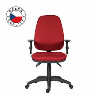 Powerton Kancelárske ergonomické kreslo Anna, Červené