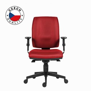 Powerton Kancelárske ergonomické kreslo Hana, Červené