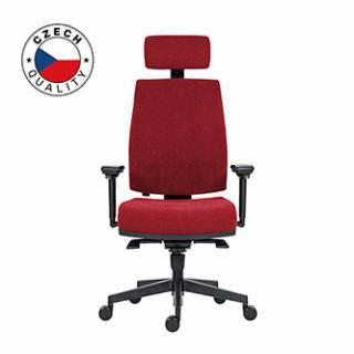 Powerton Kancelárske ergonomické kreslo Jana, Červené