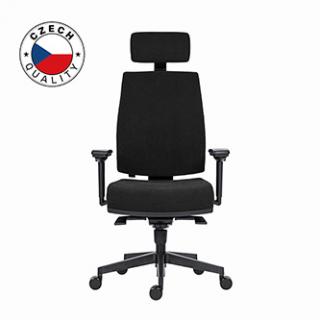 Powerton Kancelárske ergonomické kreslo Jana, Čierne