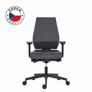 Powerton Kancelárske ergonomické kreslo Sima, Šedé