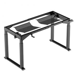 Rám stola, elektricky nastaviteľná výška, 72-116 cm, čierny, Ultradesk, UPLIFT FRAME