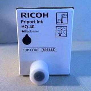 Ricoh originál ink 817225, black, 600