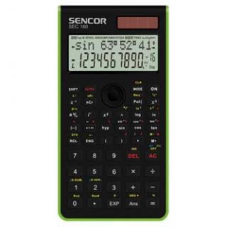 Sencor Kalkulačka SEC 160 GN, zelená, školská, dvanásťmiestna