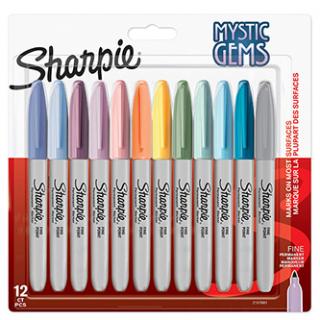 Sharpie, popisovač Mystic Gems, mix farieb, 12ks, permanentná