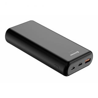 SWISSTEN, Power Bank, POWER LINE, Li-Pol, 5/9/12V, nabíjanie mobilných telefónov a in., 22013913, 20000mAh, microUSB, USB-A, USB-C