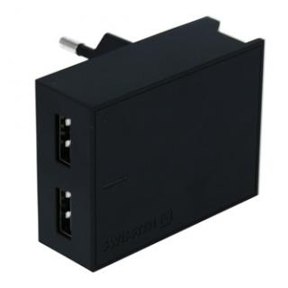SWISSTEN Sieťový adaptér 15W, 2 porty, USB-A, kábel Lightning Mfi, Smart IC, stojan na telefón