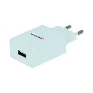 SWISSTEN Sieťový adaptér 5W, 1 port, USB-A, kábel Lightning Mfi, Smart IC