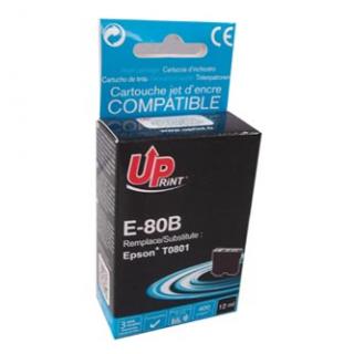 UPrint kompatibil. ink s C13T08014011, E-80B, black, 11ml