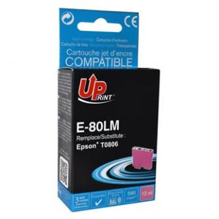 UPrint kompatibil. ink s C13T08064011, E-80LM, light magenta, 11ml