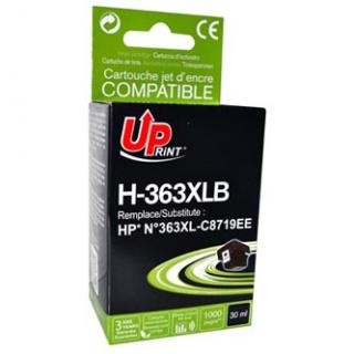 UPrint kompatibil. ink s C8719EE, HP 363, H-363B, black, 30ml