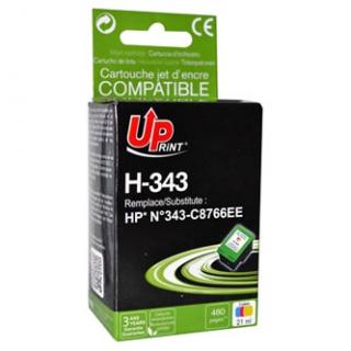 UPrint kompatibil. ink s C8766EE, HP 343, H-343CL, color, 480str., 21ml