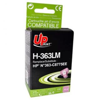 UPrint kompatibil. ink s C8775EE, HP 363, H-363LM, light magenta, 10ml