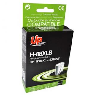 UPrint kompatibil. ink s C9396AE, HP 88XL, H-88B, black, 80ml