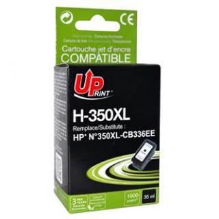UPrint kompatibil. ink s CB336EE, HP 350XL, H-350XL-B, black, 35ml
