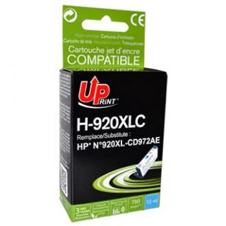 UPrint kompatibil. ink s CD972AE, HP 920XL, H-920XLC, cyan, 12ml