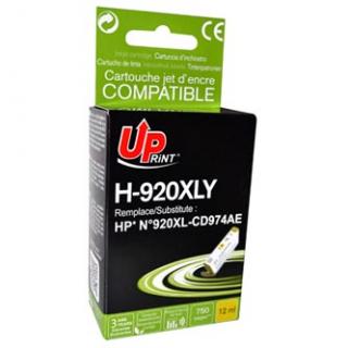 UPrint kompatibil. ink s CD974AE, HP 920XL, H-920-XL, yellow, 12ml