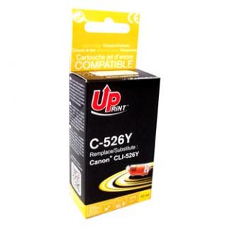 UPrint kompatibil. ink s CLI526Y, C-526Y, yellow, 10ml, s čipom