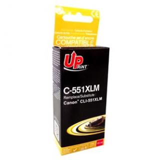 UPrint kompatibil. ink s CLI551M XL, C-551XLM, magenta, 695str., 11ml, high capacity