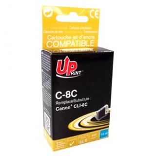 UPrint kompatibil. ink s CLI8C, C-8C, cyan, 14ml, s čipom