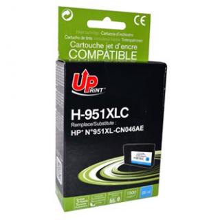 UPrint kompatibil. ink s CN046AE, HP 951XL, H-951XL-C, cyan, 1500str., 25ml