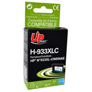 UPrint kompatibil. ink s CN054AE, HP 933XL, H-933XL-C, cyan, 825str., 14ml