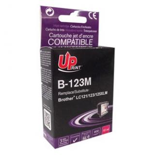 UPrint kompatibil. ink s LC-123M, B-123M, magenta, 600str., 10ml