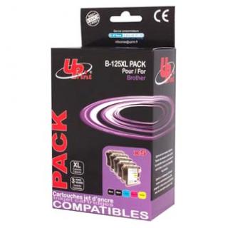 UPrint kompatibil. ink s LC-127XLVALBP, B-125XL-PACK, 2xblack/1xcyan/1xmagenta/1xyellow