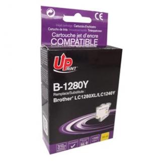 UPrint kompatibil. ink s LC-1280XLY, B-1280Y, yellow, 1200str., 12ml, high capacity