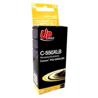 UPrint kompatibil. ink s PGI550BK XL, C-550XLB, black, 25ml, high capacity
