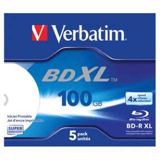 Verbatim BD-R XL, Hard Coat, jewel box, 43789, 4x, 1 ks, pre archiváciu dát