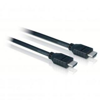 Video kábel HDMI samec - HDMI samec, HDMI 1.4 - High Speed with Ethernet, 3m, čierny