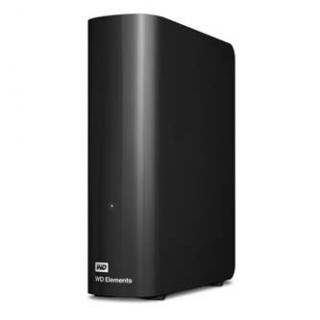 Western Digital externý pevný disk, Elements Desktop, 3.5", USB 3.0 (3.2 Gen 1), 3TB, WDBWLG0030HBK, čierny