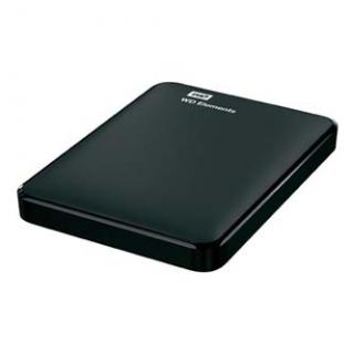 Western Digital externý pevný disk, Elements Portable, 2.5", USB 3.0 (3.2 Gen 1), 1TB, WDBUZG0010BBK, čierny
