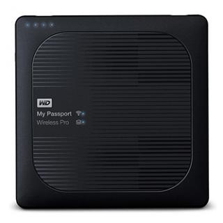 Western Digital externý pevný disk, My Passport Wireless Pro, 2.5", USB 3.0 (3.2 Gen 1), 3TB, WDBSMT0030BBK, čierny