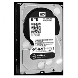 Western Digital interný pevný disk, WD Black, 3.5", SATA III, 6TB, 6000GB, WD6001FZWX