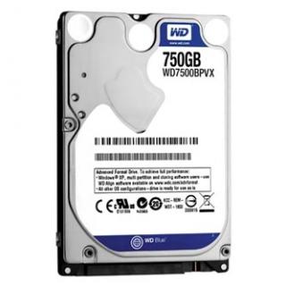 Western Digital interný pevný disk, WD Blue, 2.5", SATA III, 0,75TB, 750GB, WD7500BPVX