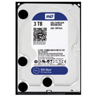 Western Digital interný pevný disk, WD Blue, 3.5", SATA III, 3TB, 3000GB, WD30EZRZ