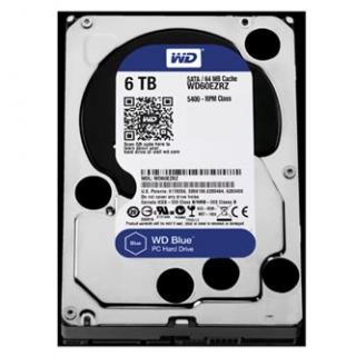 Western Digital interný pevný disk, WD Blue, 3.5", SATA III, 6TB, 6000GB, WD60EZRZ