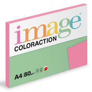 Xerografický papier Coloraction, Malibu, A4, 80 g/m2, reflexný ružový, 100 listov, vhodný pre atramentovú tlač