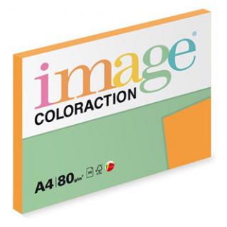Xerografický papier Coloraction, Venezia, A4, 80 g/m2, tmavo oranžový, 100 listov, vhodný pre atramentovú tlač