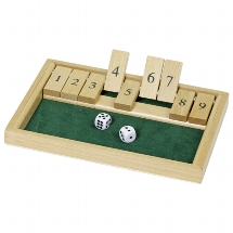 Hra Shut the box malá