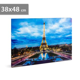 LED obrázok na stenu-  Eiffelova veža  -  2 x ...