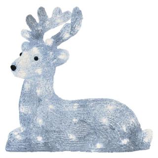 LED vianočný jelenček, 31cm, vonkajšia, studená ...